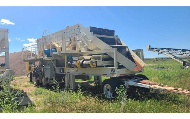2013 Masaba 6X20 Portable Triple Deck Screen Plant