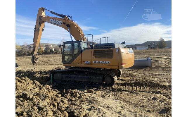2016 Case CX350D Crawler Excavator For Sale In Schuyler, Nebraska 68661