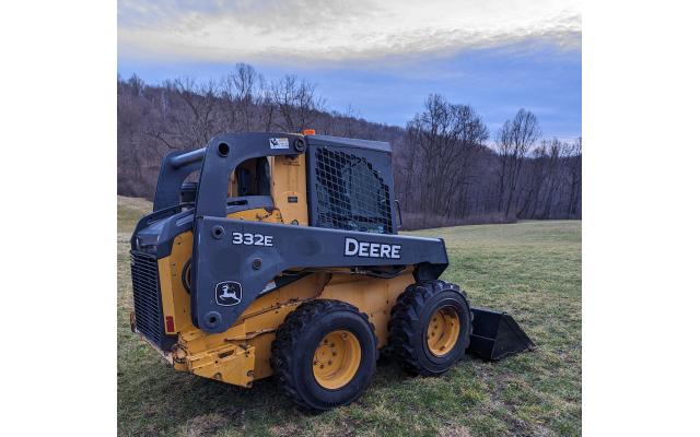 2013 John Deere 332E Skid Steel Loader For Sale In Robesonia, Pennsylvania 19551