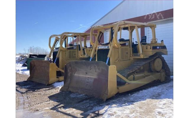 (2) 1998 Caterpillar D6R XL Crawler Dozer For Sale In Waukon, Iowa 52172