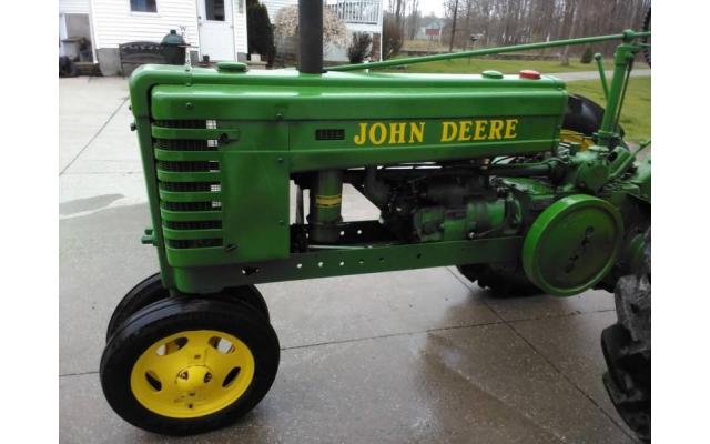 1939 John Deere Model H Show Tractor For Sale In West Farmington, Ohio 44491