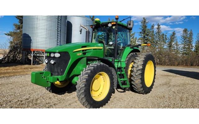2009 John Deere 7830 MFWD Tractor For Sale In Regina, Saskatchewan, Canada S4P 3R8