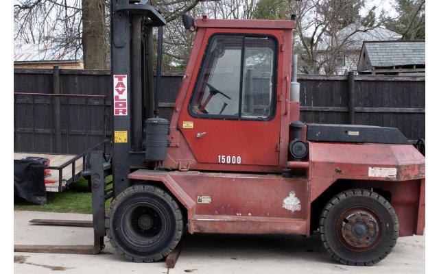 Taylor 15 Ton Forklift For Sale In Willow Street, Pennsylvania 17584