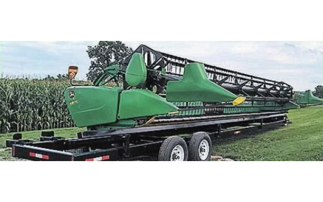 2013 John Deere Draper Head With 42" Header Cart For sale In Penn Yan, New York 14527