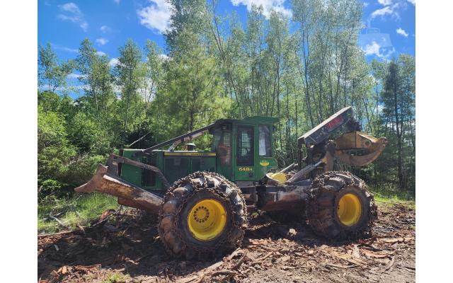 2015 John Deere 648H Skidder For Sale In Honesdale, Pennsylvania 18431