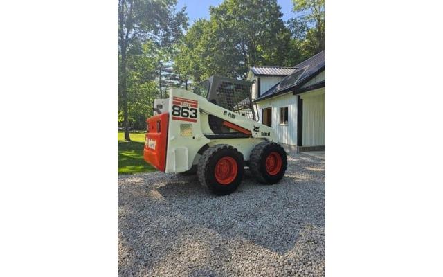1998 Bobcat 863 Wheel Skid Steer For Sale In Middlefield, Ohio 44062