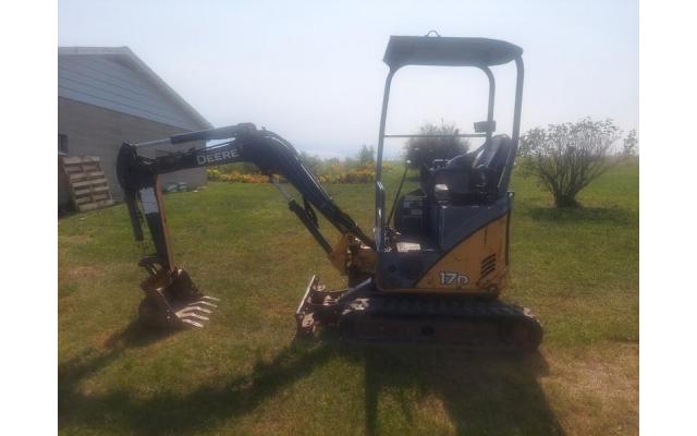 2008 John Deere 17D Excavator For Sale In Newburg, Pennsylvania 17240