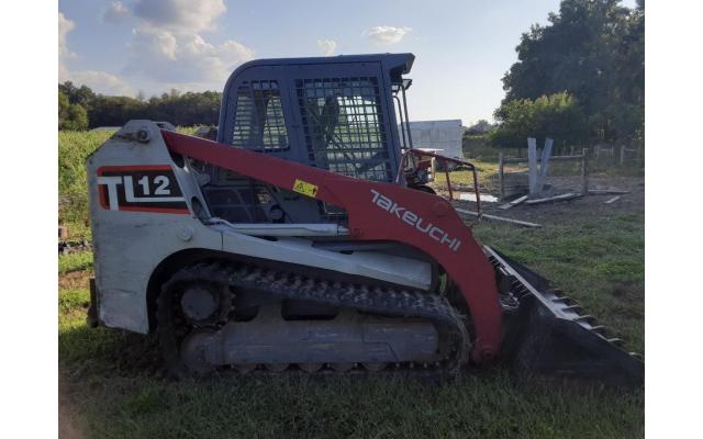 2014 Takeuchi TL12 Skid Steer Loader For Sale In Cumberland, Virginia 23040