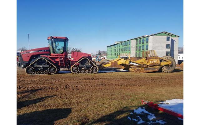 2006 Case IH STX480 Quadtrac Tractor + Ashland 1-180 Pan For Sale In Gordonville, Pennsylvania 17529
