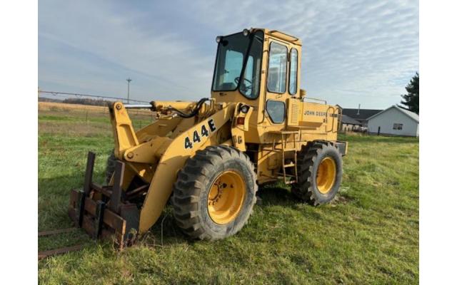 John Deere 444E Wheel Loader For Sale In Howe, Indiana 46746