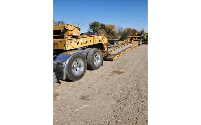 XL Specialized 55 Ton Hydraulic Lowboy Trailer For Sale In Lisbon, North Dakota 58054