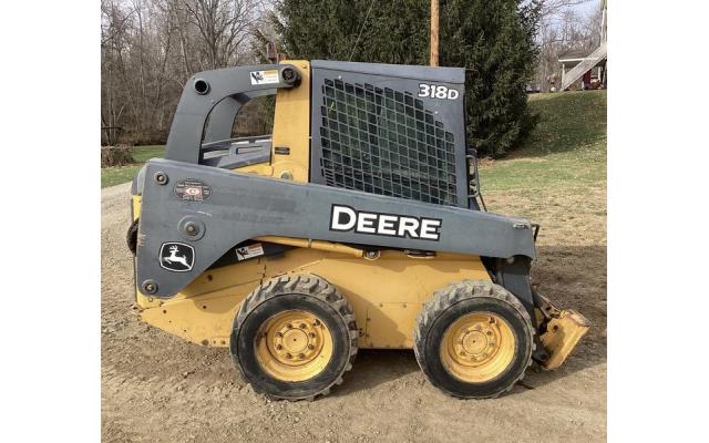 John Deere 318D Skid Steer (Construction Model) For Sale In Wooster, Ohio 44691