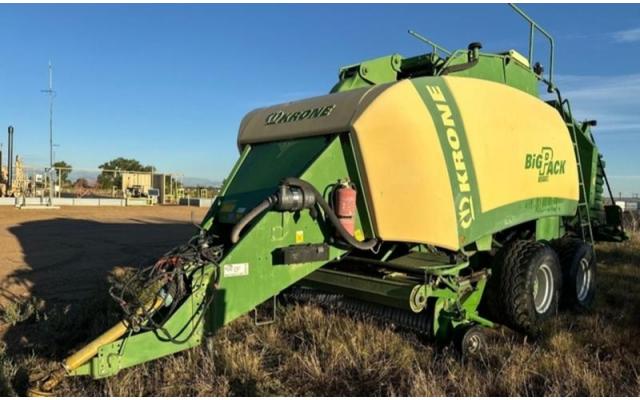 Krone Big Pack 12130 Large Square Baler For Sale In Lakin, Kansas 67851