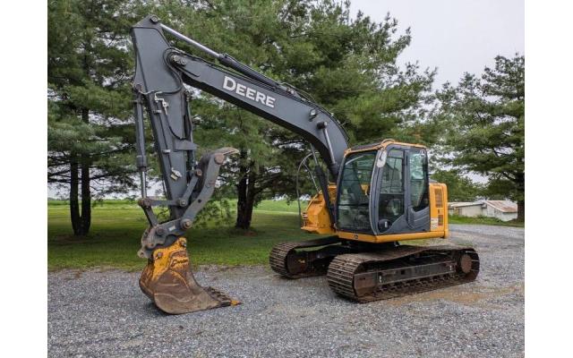 2012 John Deere 135D Excavator For Sale In Newmanstown, Pennsylvania 17073