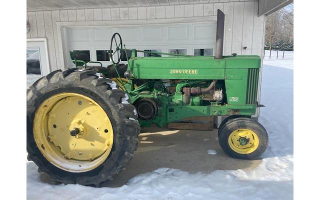 John Deere 70 Gas Tractor For Sale In Middlefield, Ohio 44062