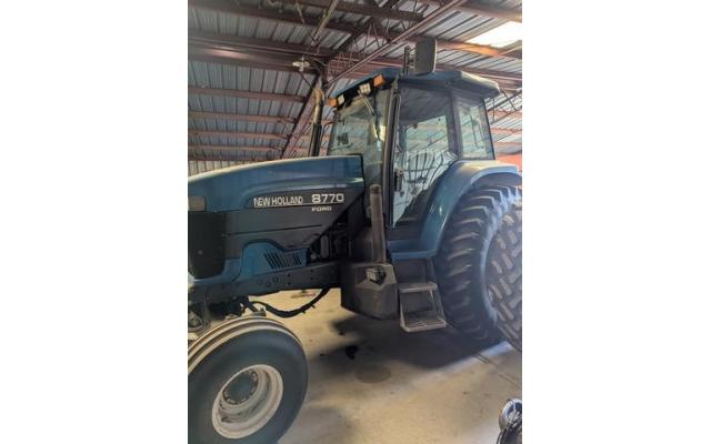 New Holland 8770 Tractor For Sale In Formoso, Kansas 66942