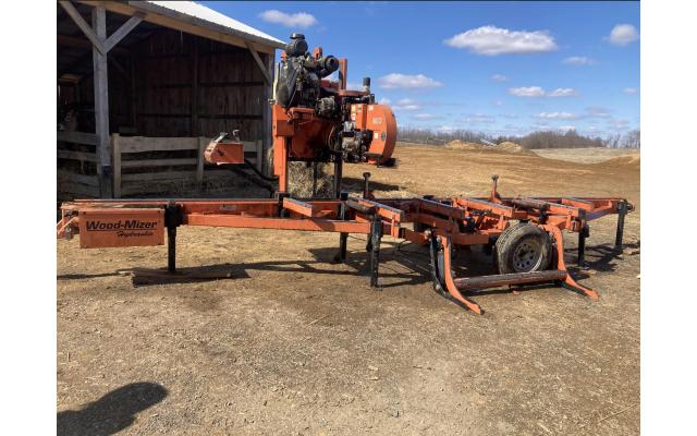Wood-Mizer LT40 Hydraulic Portable Sawmill – For Sale in Chandlersville, OH 43727