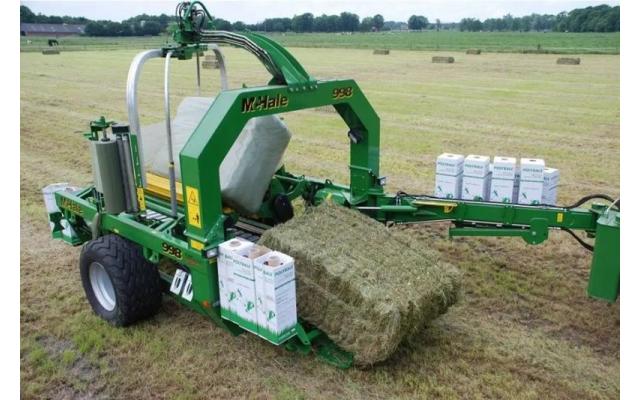 2016 McHale 998 Bale Wrapper For Sale In Diamond City, Alberta, Canada T0K 0T0