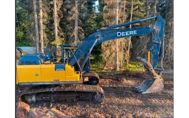 2019 John Deere 210G Excavator For Sale In Prince George, British Columbia, Canada V2K 3B4