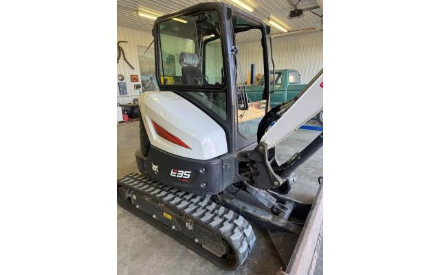 2022 Bobcat E35 Mini Excavator For Sale Palermo, North Dakota 58769
