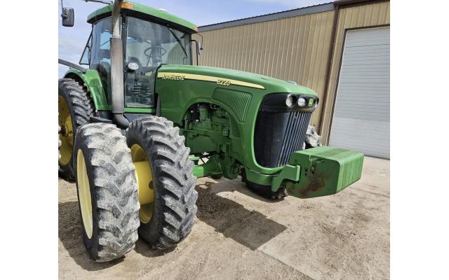 2002 John Deere 8220 Tractor For Sale