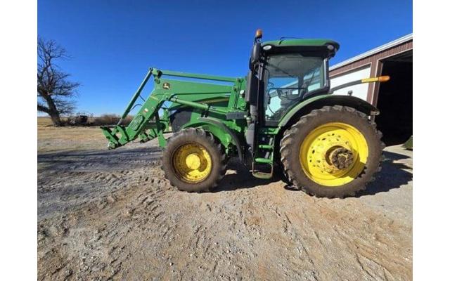 2016 John Deere 7230R Tractor For Sale In Amorita, Oklahoma 73719