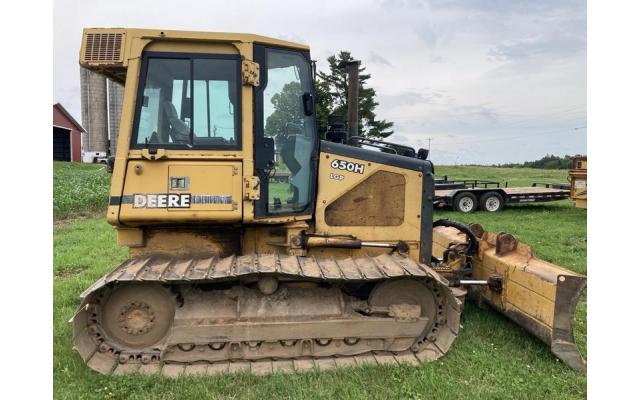 2006 John Deere 650H LGP Crawler Dozer For Sale In Brantwood, WI 54513