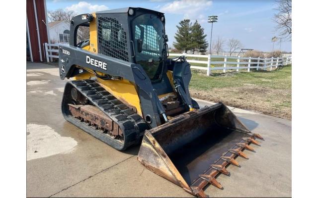 2013 John Deere 333D Skid Steer Loader
