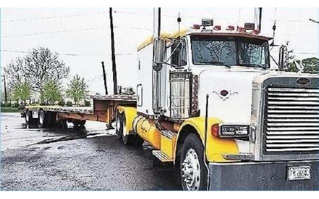 1996 Peterbilt 378 Semi-Tractor And 2001 East Drop Deck Plus Beaver Tail Trailer