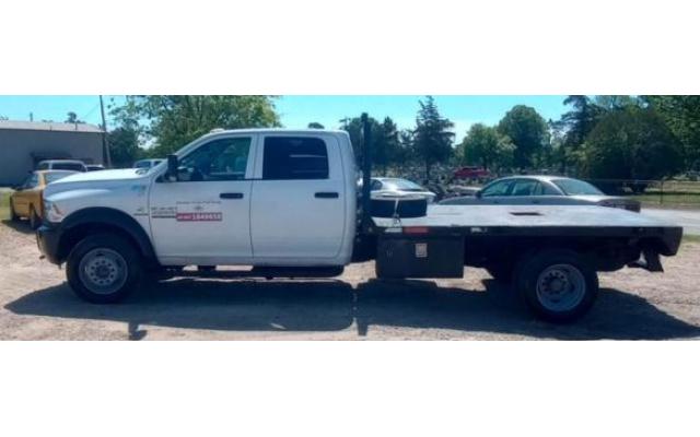 2014 Dodge Ram 4500 Crew Cab & Chassis Flatbed Truck For Sale In Paris, Texas 75460