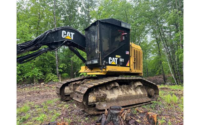 2010 Cat 501HD Processor Track Harvester For Sale In Springvale, Maine 04083