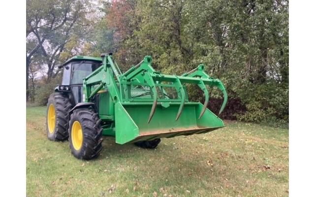 1988 John Deere 4250 MFWD Tractor For Sale In Florence, South Dakota 57235