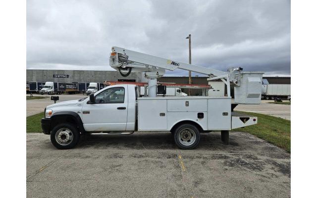 2008 Ram 4500 Reg Cab Bucket Truck For Sale In Cedar Rapids, Iowa 52405