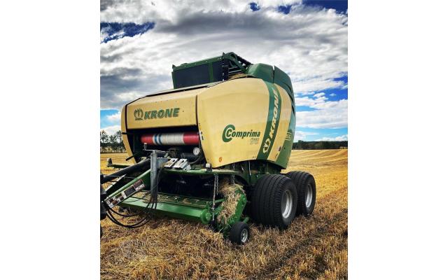 2018 Krone Comprima V180XC Round Baler For Sale In Ponoka, Alberta, Canada T4J 1R4