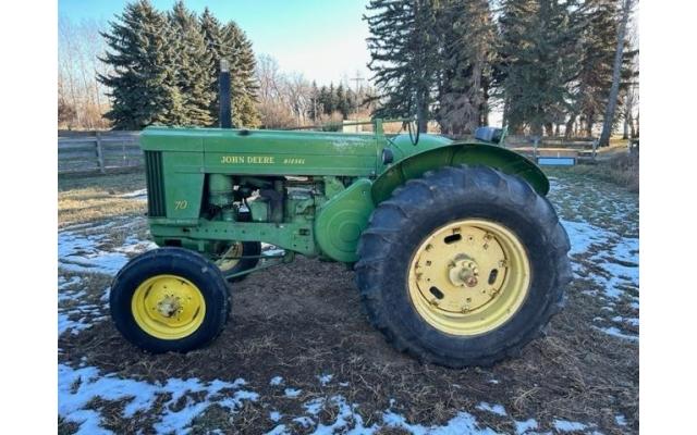 John Deere 70 Diesel Tractor For Sale In Coledale, Alberta, Canada T1M 1M8