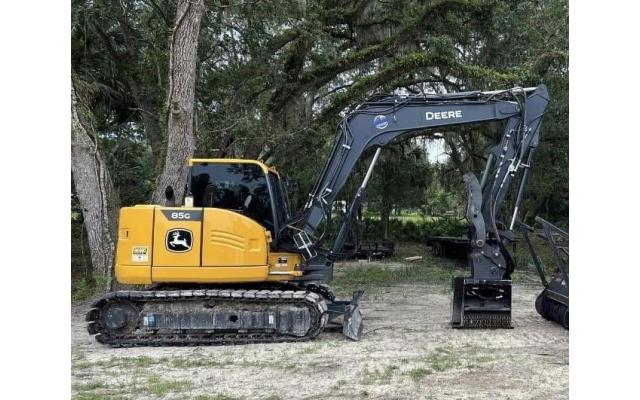 2022 John Deere 85G Crawler Excavator For Sale In Perry, Florida 32348