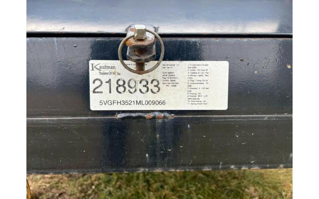 2021 Kaufman Gooseneck Trailer For Sale In New Castle, Kentucky 40050