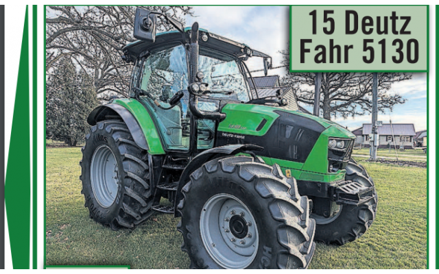 2015 Duetz Fahr 5130 TTV Tractor For Sale In Floyd, Iowa 57435