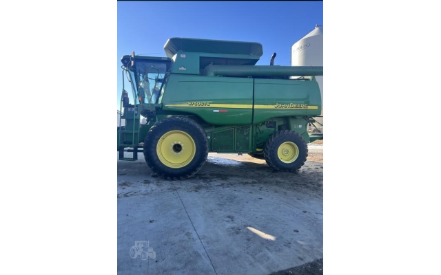 2002 John Deere 9750 Combine For Sale In Anamoose, North Dakota 58710